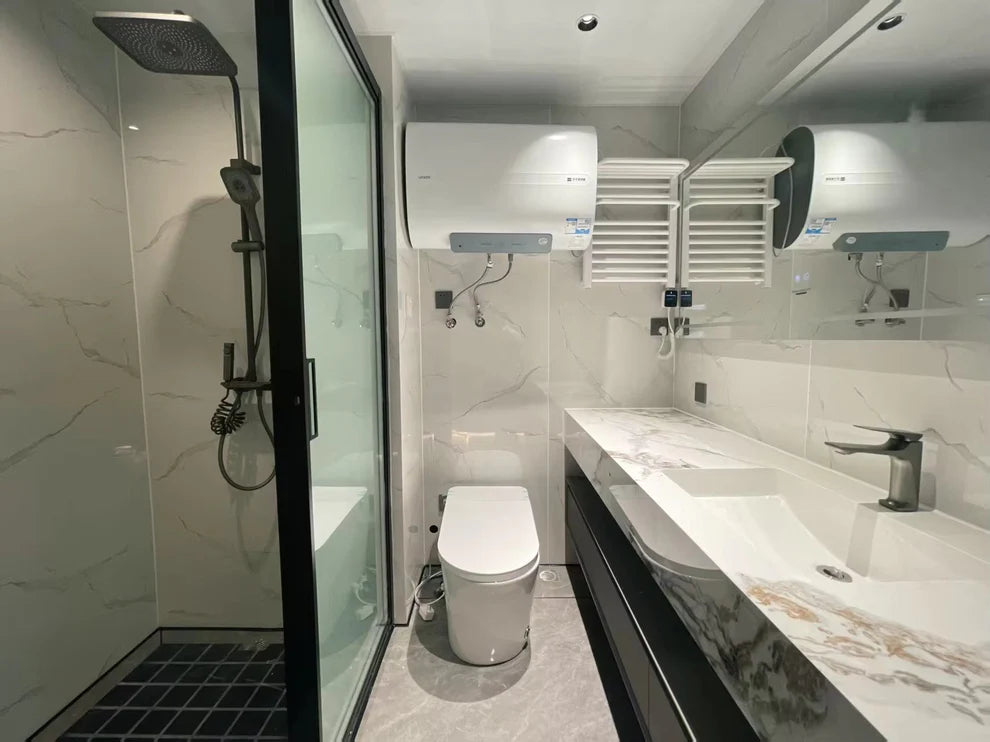 20 Ft Luxury Space Capsule House 1 Bedroom Kitchen Bathroom And Shower LCD Projector Installed