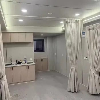 20ft Luxury Expandable Cpasule Home – Modern Prefabricated House with 2 Bedrooms, 1 Kitchen, and 1 Bathroom – Stylish,and Fully Functional Living Space