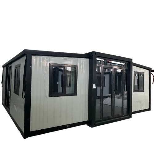 Cheap Prefabricated Tiny House Portable Home 20 Foot Office Living 2 Bedroom Expandable White Container Houses Foldable